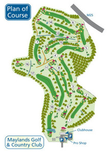 Maylands Course Map